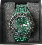 heren horloge nieuw.., Sieraden, Tassen en Uiterlijk, Horloges | Heren, Staal, Staal, Polshorloge, Nieuw
