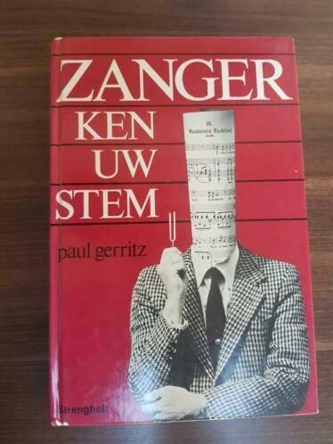 GERRITZ, PAUL - Zanger ken uw stem, Boeken, Muziek, Zo goed als nieuw, Algemeen, Verzenden