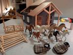 Kids Globe Paardenstal met Schleich Set, Ophalen of Verzenden, Zo goed als nieuw, Meisje