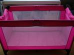 roze campingbedje van kees 8/9kg 120x60 met roze matras, Reisbedje, Zo goed als nieuw, Ophalen
