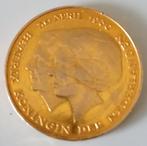 2,5 Gulden 1980 koningin beatrix goud verguld,, Ophalen of Verzenden, Nederland, Munten