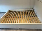Gratis IKEA opbergbedding MALM 140*200, Ophalen, Eenpersoons, Wit, Zo goed als nieuw