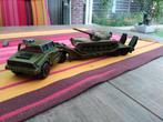 Matchbox army tanktransporter met tank, Hobby en Vrije tijd, Modelauto's | 1:50, Ophalen of Verzenden, Gebruikt, Bus of Vrachtwagen