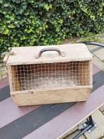 Vogeltansport kistje, Ophalen of Verzenden, Gebruikt, Hout, Overige typen
