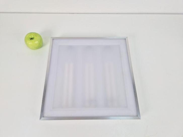 Vintage modular Belgie plafondlamp wandlamp aluminium ‘80, Huis en Inrichting, Lampen | Plafondlampen, Zo goed als nieuw, Kunststof