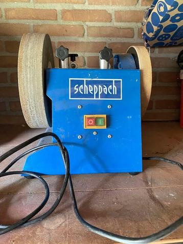 Scheppach Tiger 2500 nat slijpmachine – zonder accessoires beschikbaar voor biedingen