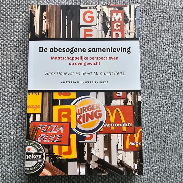 De obesogene samenleving, Boeken, Wetenschap, Nieuw, Sociale wetenschap, Ophalen
