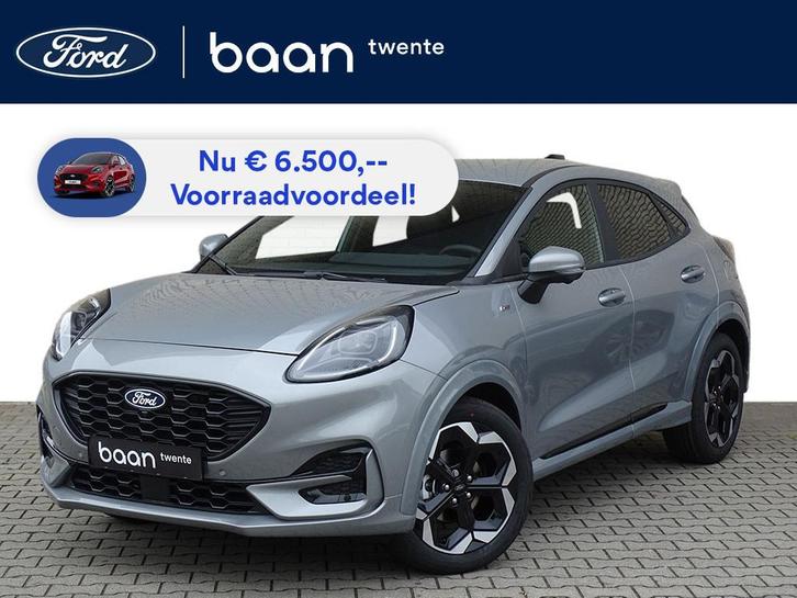 Ford Puma 1.0 Hybrid ST-Line X Automaat | Adaptive Cruise C., Auto's, Ford, Bedrijf, Te koop, Puma, 360° camera, ABS, Achteruitrijcamera