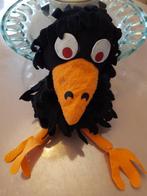 Fabeltjeskrant Handpop " Meneer de Raaf ", Ophalen of Verzenden, Gebruikt, Overige typen