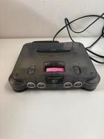 Nintendo 64 - Grijze Transparante Editie smokey grey, Spelcomputers en Games, Spelcomputers | Nintendo 64, Ophalen of Verzenden