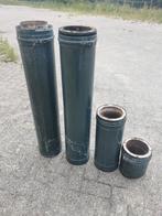 200mm dubbelwandig rookkanaal 275cm, Ophalen, Gebruikt, Hout, Houtkachel