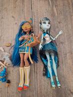 Monster High Poppen Cleo & Frankie, Kinderen en Baby's, Speelgoed | Poppen, Ophalen of Verzenden, Zo goed als nieuw, Barbie