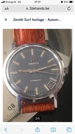 Zenith Surf horloge - Automaat in Blauw, Ophalen of Verzenden, Overige materialen, Overige typen