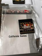 Atari lynx California Games 1989, Ophalen, Muziek, 1 speler, Atari Lynx