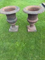 Te koop gietijzeren vazen, Tuin en Terras, Tuinvazen, Ophalen, Gebruikt