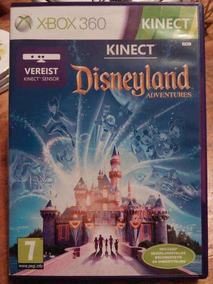 Disneyland Adventures - Xbox 360 Kinect, Spelcomputers en Games, Games | Xbox 360, Gebruikt, Avontuur en Actie, 2 spelers, Vanaf 7 jaar