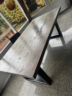 Robuuste Houten Tafel 200x100cm, Huis en Inrichting, Gebruikt, 100 tot 150 cm, 200 cm of meer, Ophalen of Verzenden