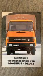 Leuke oude folder.  MAGIRUS DEUTZ., Boeken, Auto's | Folders en Tijdschriften, Ophalen of Verzenden, Zo goed als nieuw