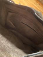 X Works leren tas - Beige/Taupe, Ophalen of Verzenden, Gebruikt, Beige, Handtas