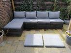 Palletbank - loungeset - loungebank, Tuin en Terras, Tuinsets en Loungesets, Gebruikt, Bank, Hout, Loungeset