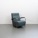 5x Leolux Scylla Hoge Rug turquise Stof, Huis en Inrichting, Fauteuils
