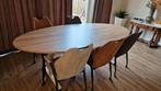 Mooie eettafel of luxe bureau ovaal 240cm (zonder stoelen), Ophalen, 100 tot 150 cm, 200 cm of meer, Zo goed als nieuw