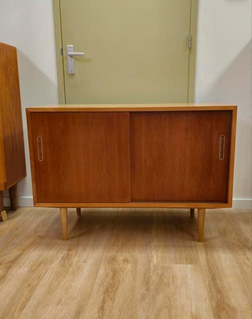 Vintage Poul Hundevad  Dressoir Sideboard Kast Kastje Deens, Verzamelen, Retro, Ophalen