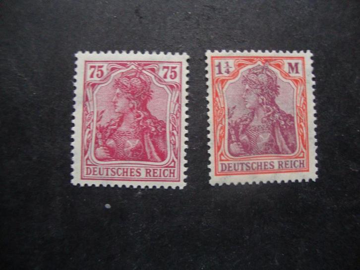 Duitse Rijk serie 197-198 Postfris., Postzegels en Munten, Postzegels | Europa | Duitsland, Postfris, Overige periodes, Ophalen of Verzenden