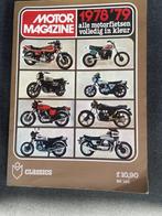 motormagazine 1978-1979; alle motoren en prijzen; 5,75 euro, Ophalen of Verzenden, Zo goed als nieuw, Algemeen