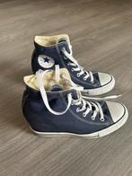 Converse All Stars zo goed als nieuw maat 40 donkerblauw, Kleding | Dames, Schoenen, Ophalen of Verzenden, Zo goed als nieuw, Blauw
