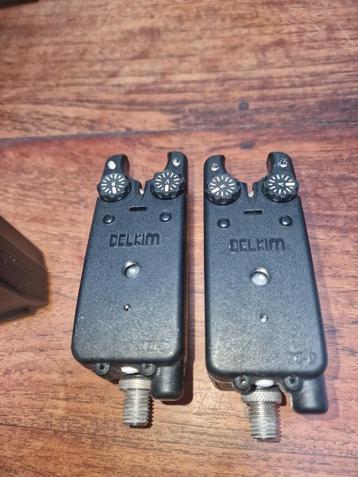 2 DELKIM TXI D WITTE LEDS TXI D RECEIVER HARDCASES  beschikbaar voor biedingen