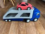 Grote Little Tikes truck met oplegger voor auto’s 70x26x16, Kinderen en Baby's, Speelgoed | Speelgoedvoertuigen, Ophalen of Verzenden