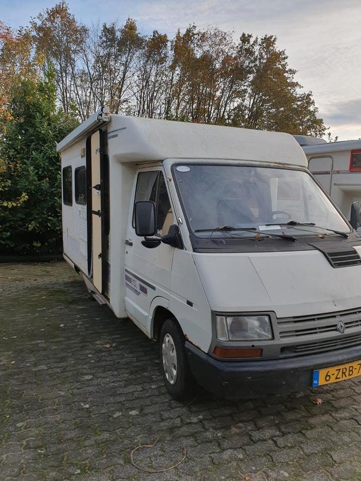 Renault traffic camper 2500.rapido opbouw.klein prijsje, Caravans en Kamperen, Campers, Bedrijf, Buscamper of Camperbus, Rapido