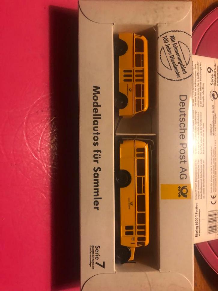 Brekina MAN MKN 630 Deutsche Post, Hobby en Vrije tijd, Modelauto's | 1:87, Nieuw, Bus of Vrachtwagen, Overige merken, Ophalen of Verzenden