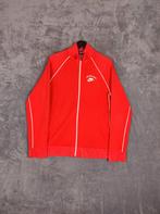 80s Nike Athletic West Trainings Jas M Track jacket Rood, Maat 48/50 (M), ., Nike, Ophalen of Verzenden