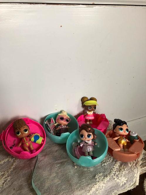 L.O L poppen /lol poppetjes ( 5), Kinderen en Baby's, Speelgoed | Poppen, Zo goed als nieuw, Ophalen of Verzenden
