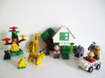 duplo dieren safari met auto en boomhuis zie alle foto,s, Ophalen of Verzenden, Gebruikt, Complete set, Duplo