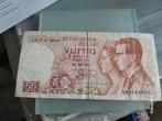 België 50 Frank 1966, Postzegels en Munten, Bankbiljetten | België, Ophalen of Verzenden, Los biljet