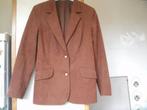 Getailleerde blazer colbert jasje M/L bruin, Maat 38/40 (M), Bruin, Ophalen of Verzenden, Zo goed als nieuw