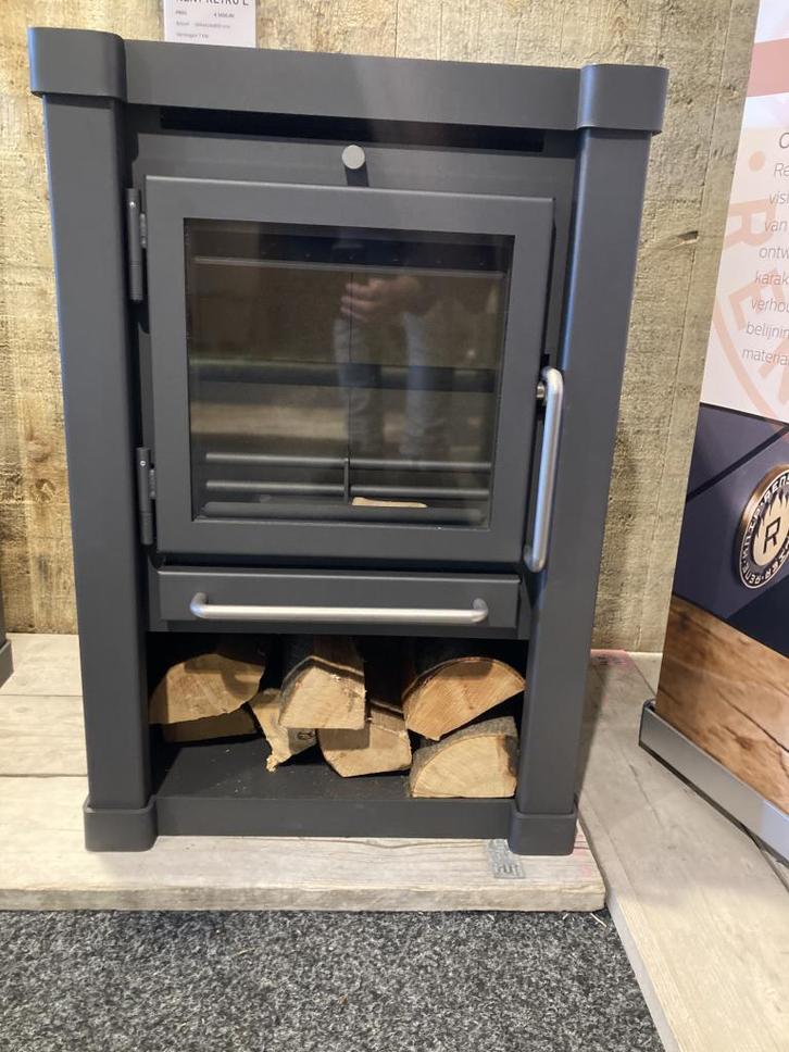 Reny Retro L 7 KW houtkachel., Huis en Inrichting, Kachels, Nieuw, Vrijstaand, Houtkachel, Hout