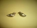 Mie18> 2 metalen eendjes, Verzenden, Zo goed als nieuw, Poppenhuis
