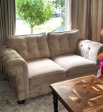 Chesterfield stijl fluweel bankstel - merk Laro chic, Huis en Inrichting, Banken | Bankstellen, Ophalen, Barok stijl fluweel, 150 tot 200 cm
