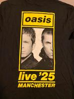 Oasis Tour Shirt Manchester 2025 Official Nieuw M L XXXL, Kleding | Heren, Ophalen of Verzenden, Nieuw, Maat 56/58 (XL), Zwart