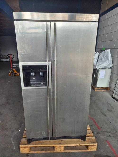 Amana SRD522VE Amerikaanse koelkast koelvriescombinatie 041, Witgoed en Apparatuur, Koelkasten en IJskasten, Gebruikt, Met aparte vriezer