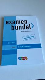 Examenbundel bedrijfseconomie 2025/25 havo, Ophalen of Verzenden, Zo goed als nieuw, HAVO