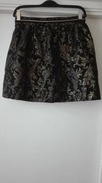 36 Prachtig rokje zwart met gouden tak en sierketting kerst, Kleding | Dames, Rokken, Nieuw, Ophalen of Verzenden, Maat 36 (S)