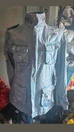 Spijker jasje, Ophalen of Verzenden, Zo goed als nieuw, Maat 38/40 (M), Blauw