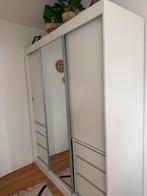 Witte kledingkast meubella, Huis en Inrichting, Ophalen, Lengte: 1.80, Hoogte: 2.15, Diepte: 0.65, 200 cm of meer, 150 tot 200 cm