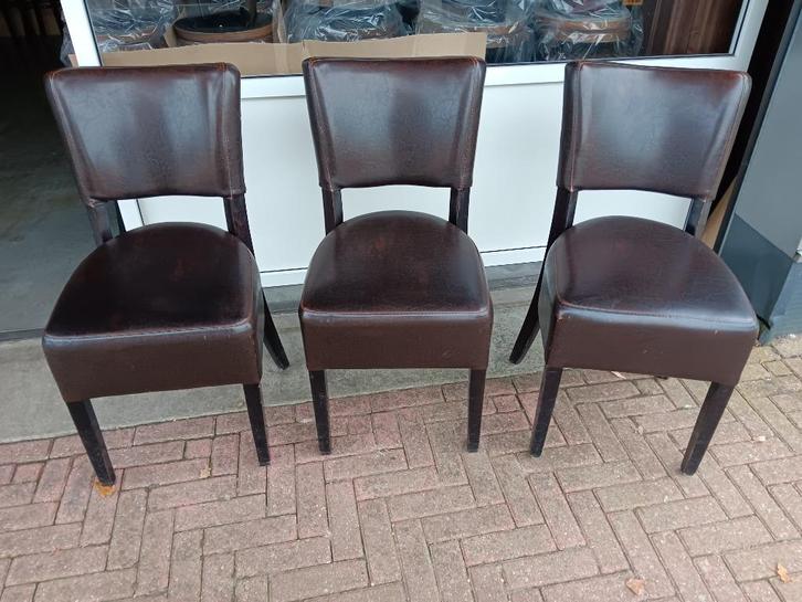 Caféstoelen, zaalstoelen, stamtafel stoelen en tafels, Huis en Inrichting, Stoelen, Gebruikt, Vijf, Zes of meer stoelen, Ophalen