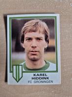 Panini Voetbal 81 Karel Hiddink FC Groningen, Verzamelen, Ophalen of Verzenden, Zo goed als nieuw, Poster, Plaatje of Sticker
